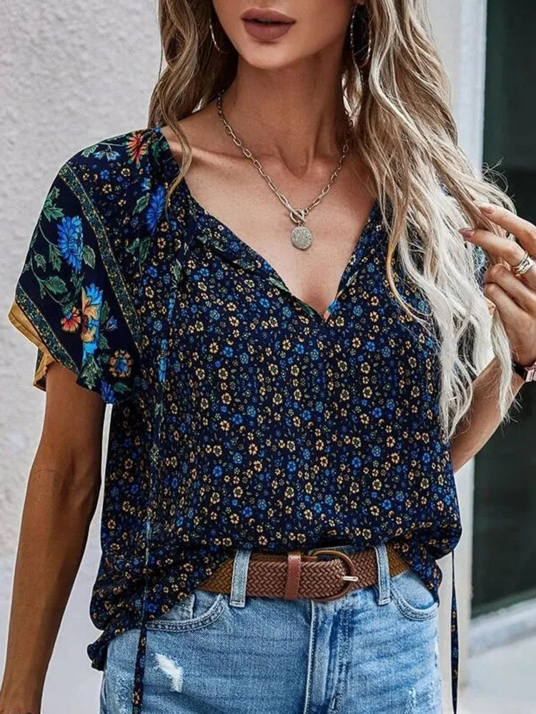Robe femme élégante – Robe fluide à manches longues pour cérémonie et soirée