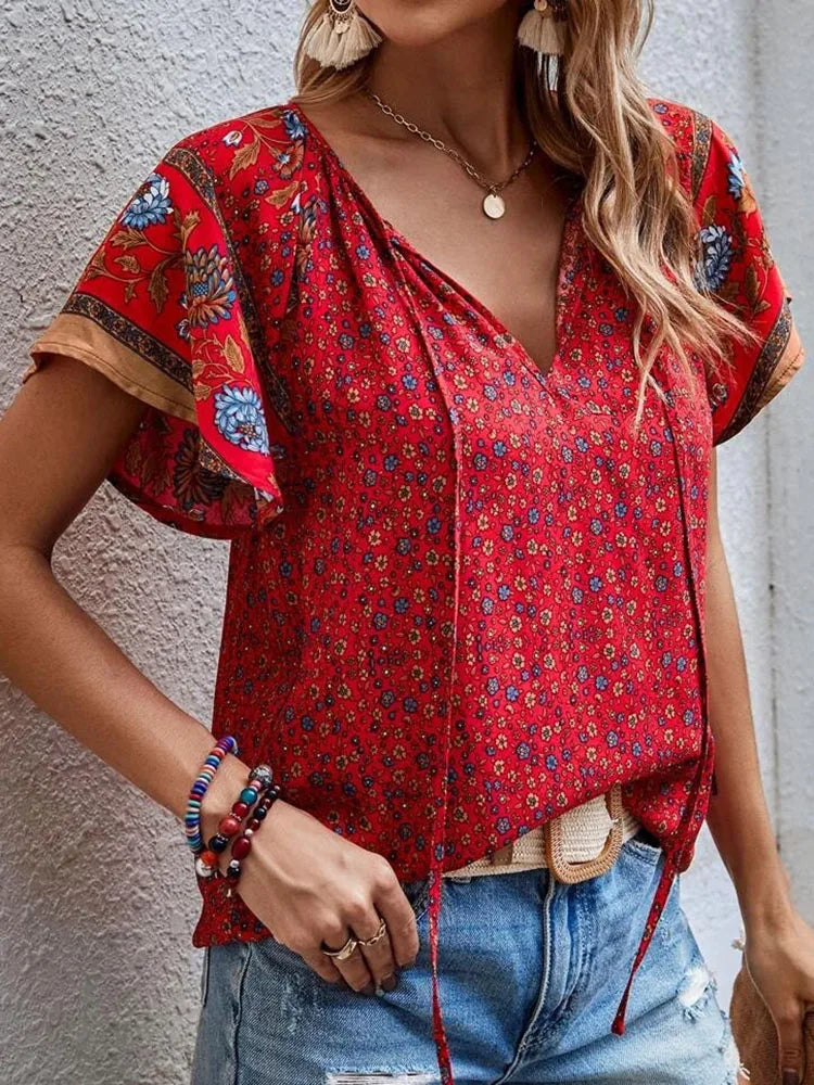 Robe femme élégante – Robe fluide à manches longues pour cérémonie et soirée