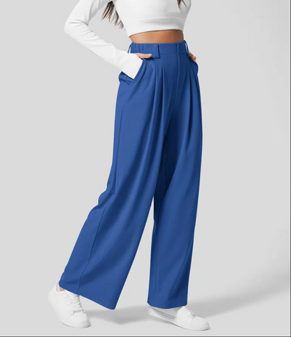 Pantalons Slim Fit femme – Pantalon décontracté élégant en coton stretch